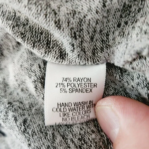 Gibson Gray Animal Print Open Cardigan‎ Women's Size Small - Picture 4 of 5